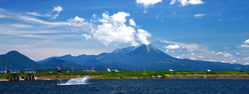 合宿エリア、米子の風景